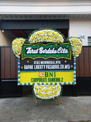 Papan Bunga Duka di Margoyoso