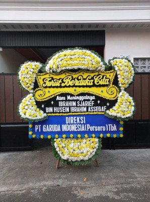 Papan Bunga Duka di Margoyoso