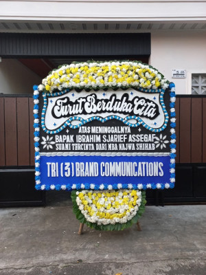 Papan Bunga Duka di Margoyoso